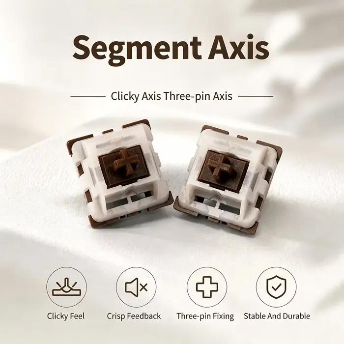 Interrupteurs tactiles KTT KU Switch 3Pin Clicky