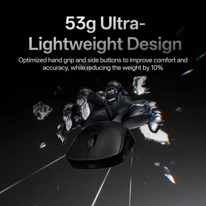 Souris sans fil pour e-sport Rapoo VT2 MAX – Taux de polling 8K