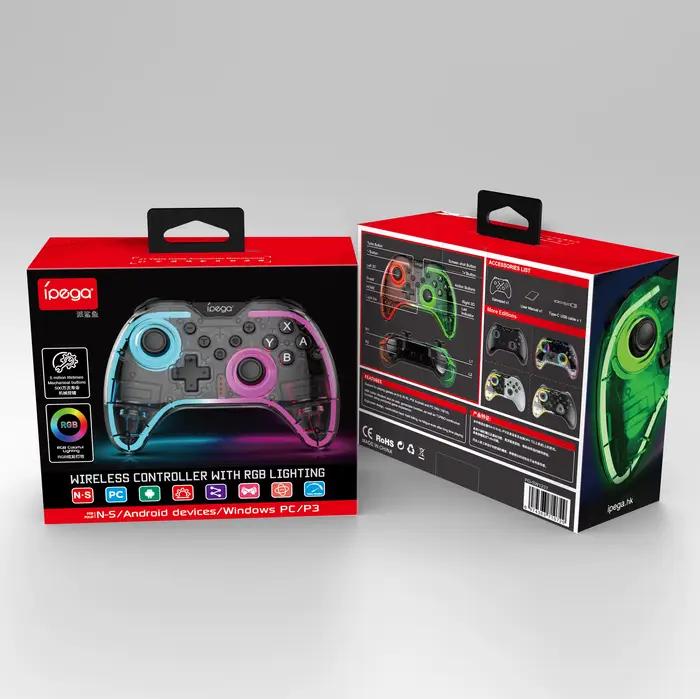 Manette de jeu sans fil SW123 pour Switch2/Switch/PC avec vibration à double moteur
