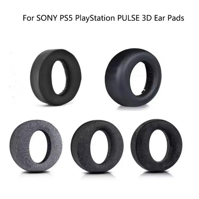 Coussinets d'oreille DIXSG pour casque SONY PS5 Pulse 3D matériau respectueux de l'environnement confortable et personnalisable pour gamer occaions de jeu et cadeaux
