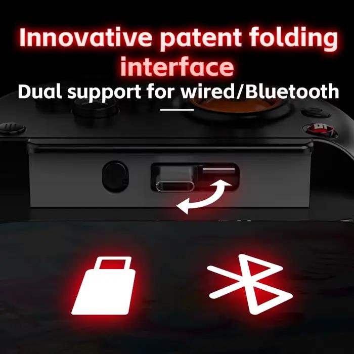 Ipad GamePad Usb-C BT connexion double mode pour Andriod IOS Switch contrôleur de jeu Streaming jeu stretch