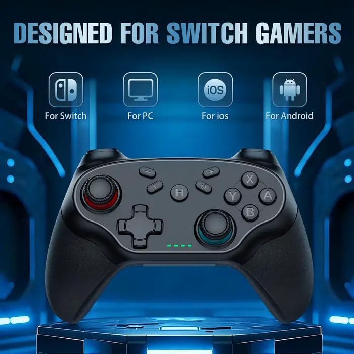 Manettes de jeu pour console Nintendo Switch/Pro/OLED/PC
