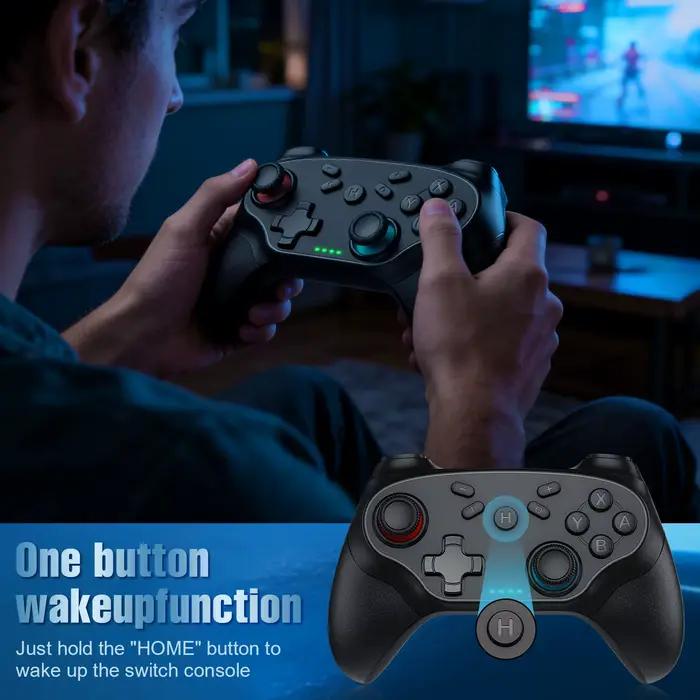 Manettes de jeu pour console Nintendo Switch/Pro/OLED/PC