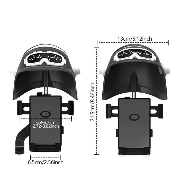 Support de téléphone portable pour petit casque de moto, vélo électrique, pare-soleil étanche, Navigation, support pour téléphone portable