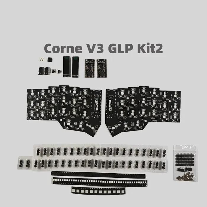 Split Keyboard PCB Kit, Personnalisé, PC Gamer Gift, GLP