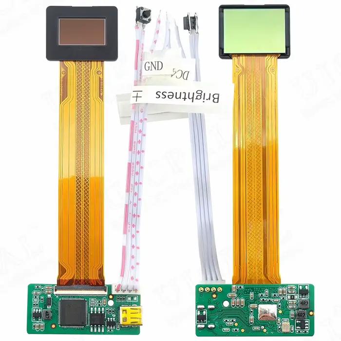 Viseur technique pour lunettes intelligentes, écran OLED, casques 3D, VR, AR, EVF, écran LCD HDMI 0.71x1920, 1080"