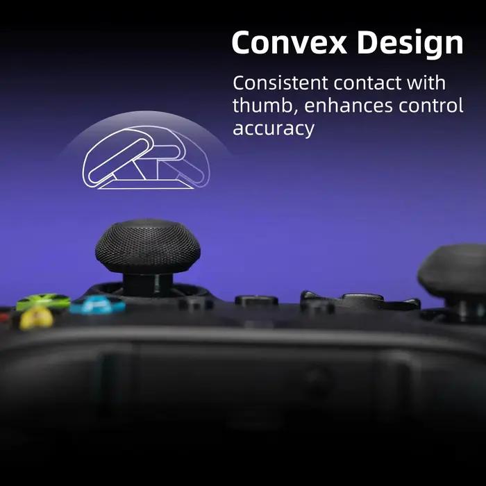 Skull & Co. Convex Joystick Cap Thumb Grip Set Thumbstick Cover pour manette de jeu Xbox Series X/S