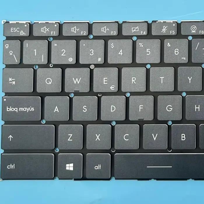 Nouveau clavier latin espagnol/français pour MSI Modern 15 A11SBL A11ML A11SBU A11MU MS-1552 A4M MS-155K A5M MS-155L rétro-éclairé pour ordinateur portable