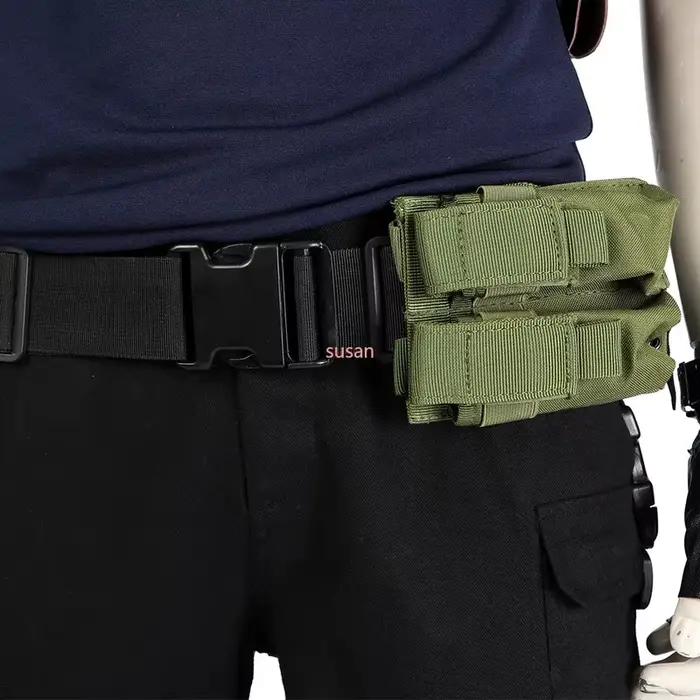 Accessoires de costume pour jeu de carnaval et d'Halloween, ceinture utilitaire avec sacs, T-shirt de cosplay héros Leon Kennedy, sous-bras d'officier 787KM3