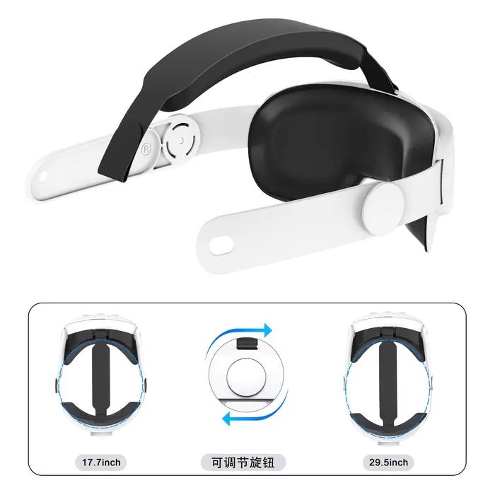 Sangle de tête remplaçable confortable pour casque Meta Quest 3 VR pour réalité virtuelle améliorant le confort et la liberté de mouvement pour les joueurs occcasions spéciales