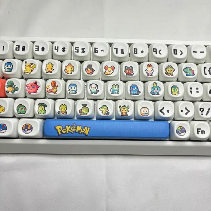 Clavier mécanique sur le thème d'Anime Pokémon