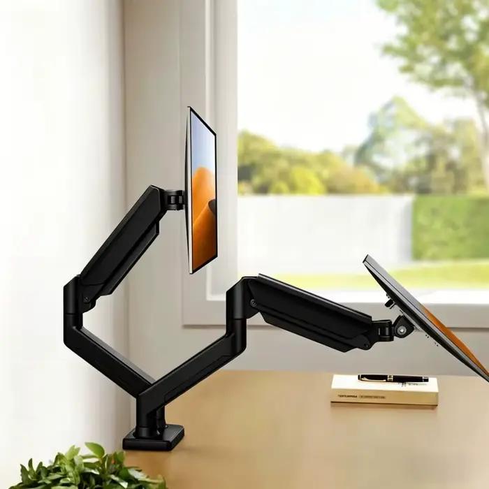 Support de bureau pour double moniteur