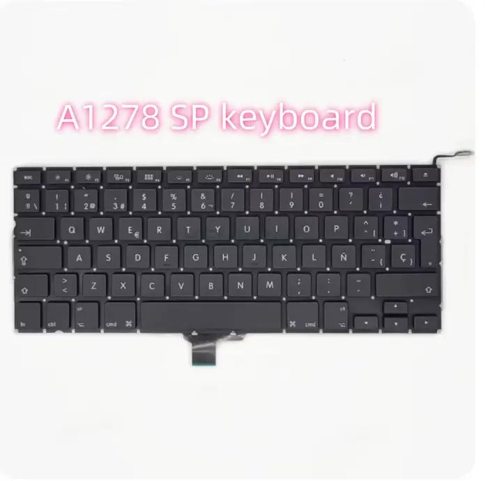 Clavier pour MacPlePro 13 A1278 2009-2012 Noir Multilingue Occasions Spéciales Design Classique Productivité Nostalgie