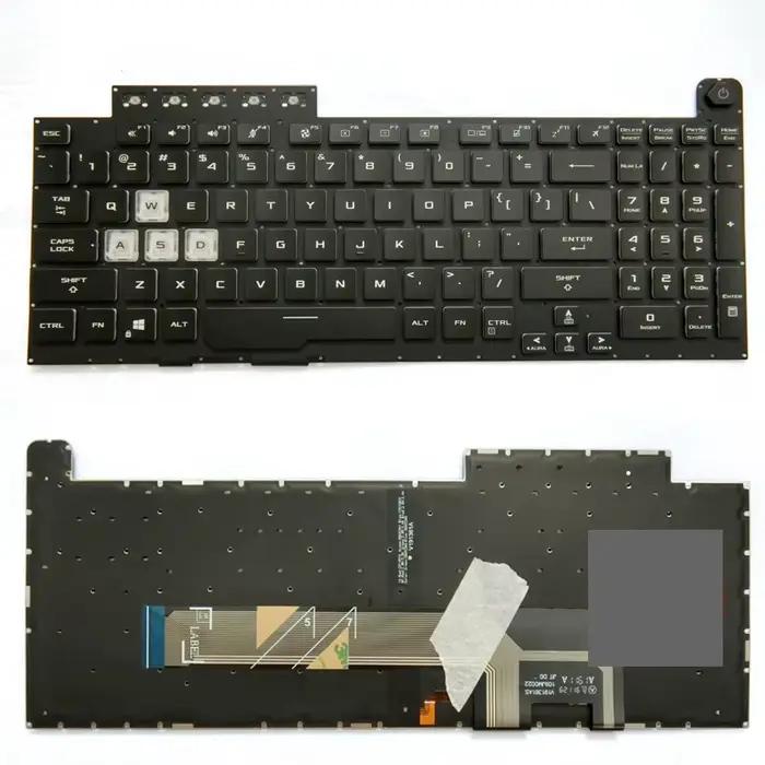 Clavier américain pour ASUS TUF Gaming A15 FA506 FA506iu FA506iv Fa506ii TUF A17 FA706 Fa706ii FA706iu FX506 FX506L FX706 FX706H TUF706