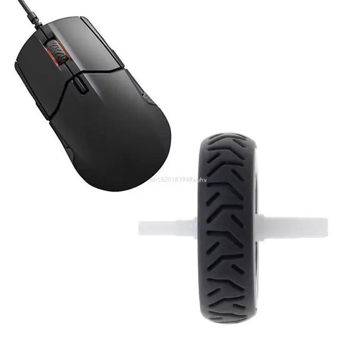 Poulie roue défilement en plastique pour souris Sensei 310 Rival 310