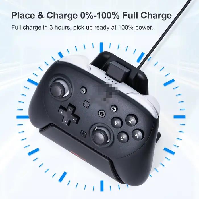 Station de charge pour manette de jeu Switch2 Pro