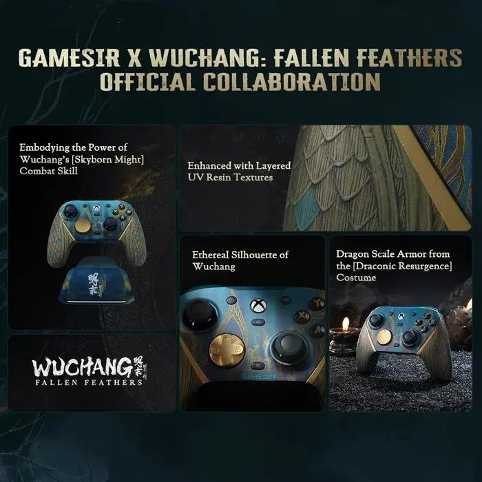 Manette sans fil Gamesir G7 Pro Wuchang pour Xbox PC Android Steam contrôleurs de jeu haut de gamme avec design unique et connectivité tri-mode pour une expérience de jeu fluide et personnalisable