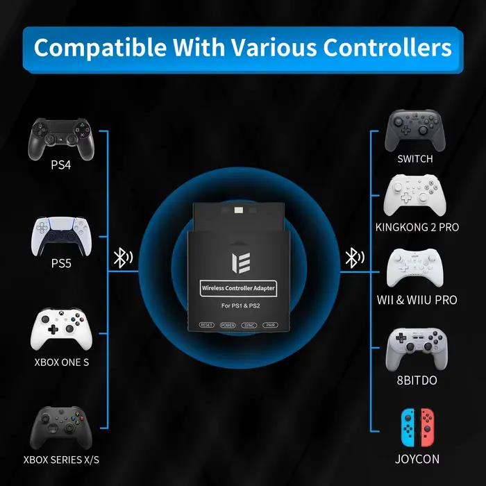 Adaptateur de manette sans fil