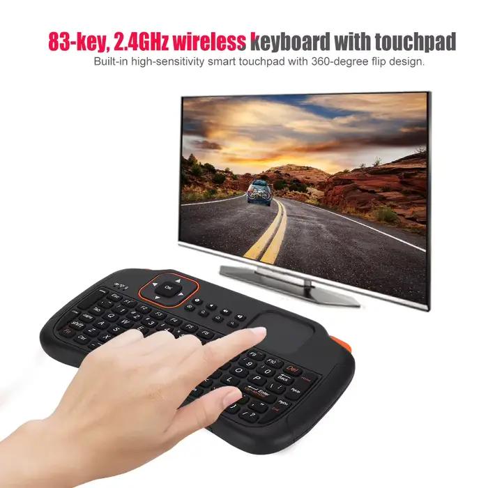 Clavier sans fil 2.4G pour télécommande Android Mini