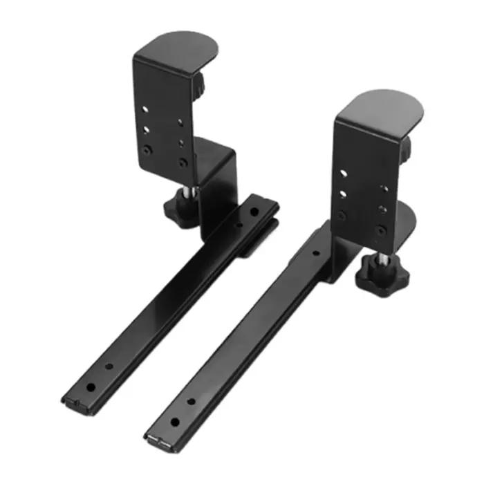 Plateau coulissant pour clavier sous le bureau