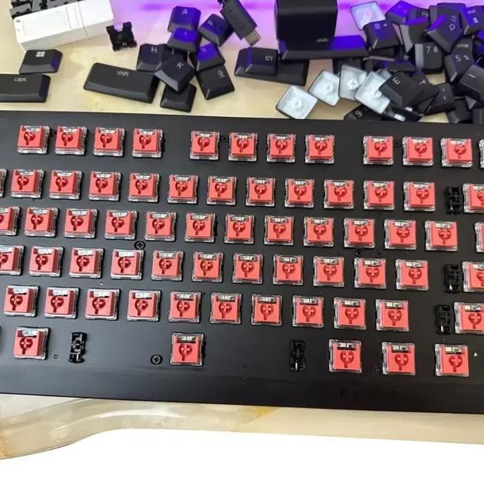 Commutateurs optiques rétroéclairés à arbre bas 31BA pour DeathStalker V2 Office eSports