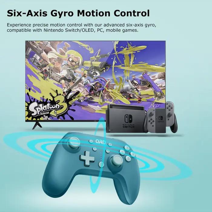 QRD Junior E5 Mini contrôleur sans fil pour Switch/OLED/Lite PC IOS Android manettes de jeu portables pour enfants commutateur de Joystick de rechange 2