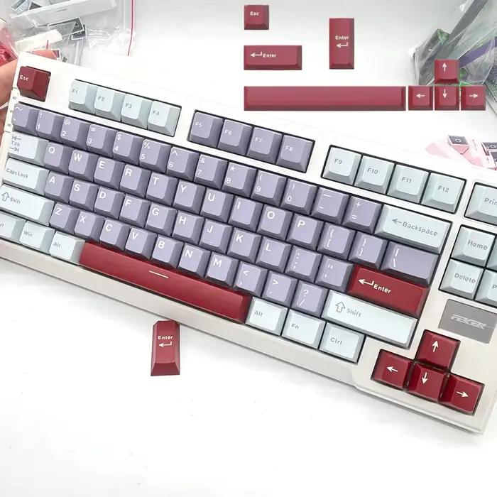 Capuchons de touches PBT profil Cherry pour clavier mécanique