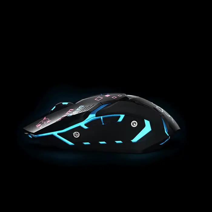Nouveau Rem Emilia Co marque Anime souris 2.4G sans fil silencieux Rechargeable ergonomique