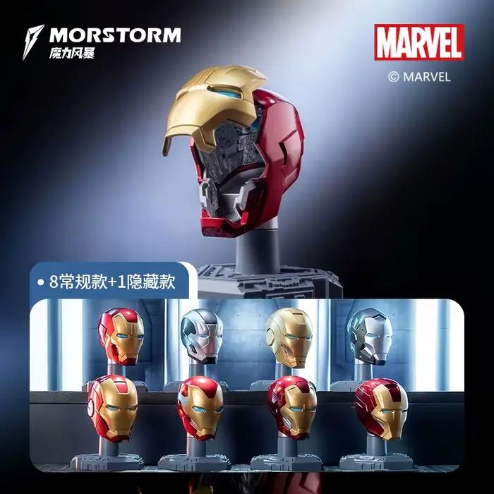 Masque de casque Iron Man Original, 9 Styles, Machine de guerre MK16 MK42 MK85 Tony Stark, jouets DIY, modèle figurine d'action, cadeau assemblé