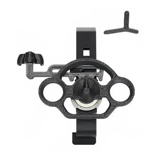 Volant de course PS5 mini pour manette de jeu Pro Slim support de contrôleur USB bleu clair foncé gaming conduite expérience réaliste