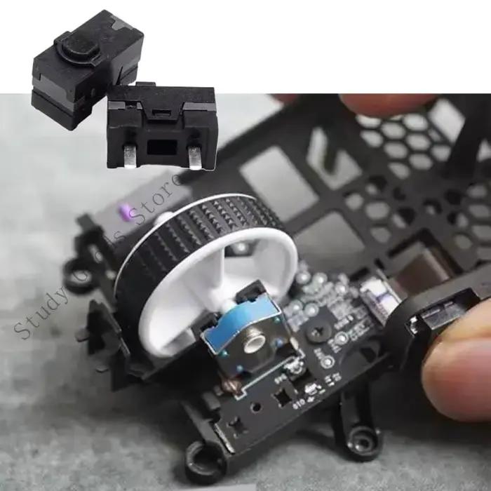 H3CA Précise 2 broches Bouton rouleau roue souris microswitch pour le jeu Mouse Smooth Clicking silencieux