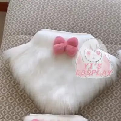 Accessoires de tête en fourrure personnalisés, col en fourrure, Kigurumi, partie du cou
