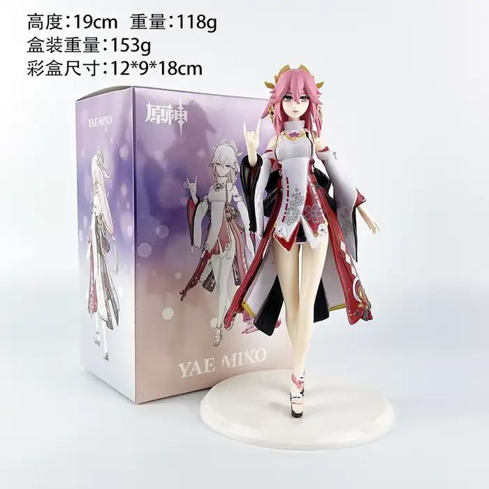 Statues de collection Genshin Impact Aether figurines d'action mignonnes modèles de décoration bureau jouets occasions spéciales