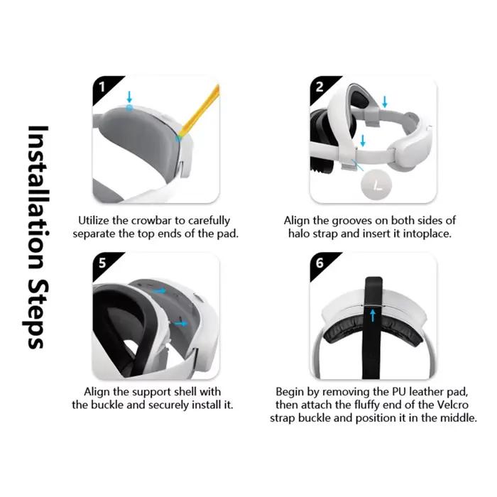 Sangle de tête pour PICO 4 Pro