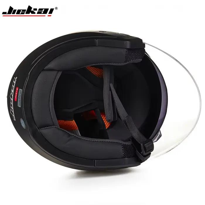 Casque de moto électrique à double lentille