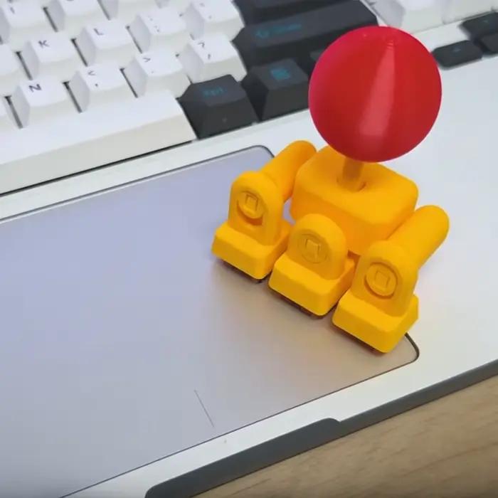 1 joystick de clavier mécanique à assembler soi-même. Déballer