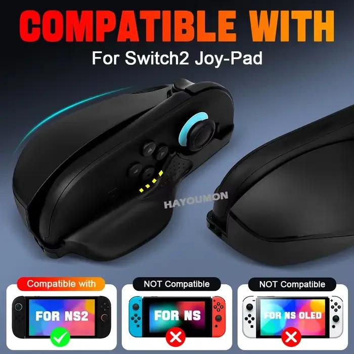Souris de jeu gauche et droite pour Switch 2 avec sangle de poignet antidérapante