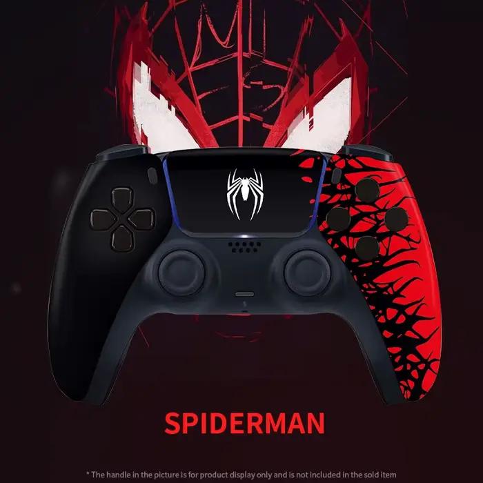 Araignée limitée pour PS5 Contrôleur Shell TouchSub Gamepad Cover Remplacement Plaques Avant Arrière Poignée Cas pour BDM-010/020/030
