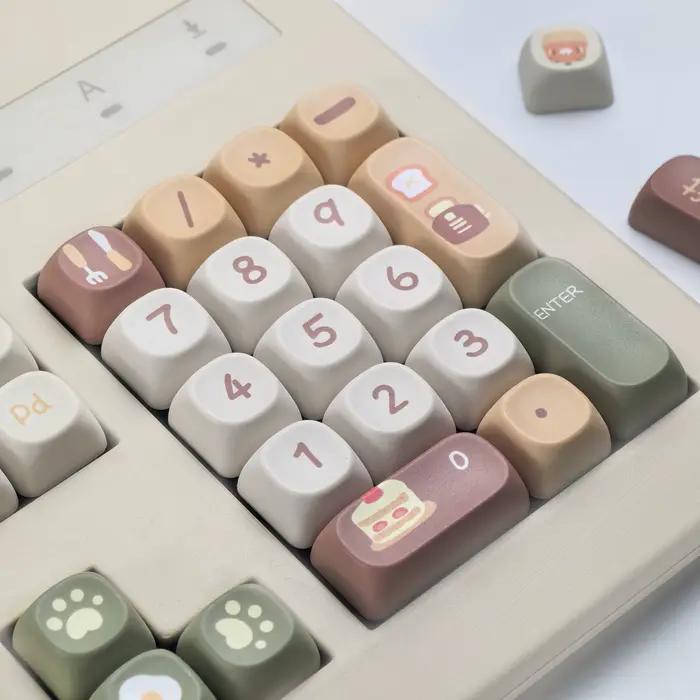 MAIMOOO Keycap ISO Azerty français Alice disposition clavier Keycaps touches