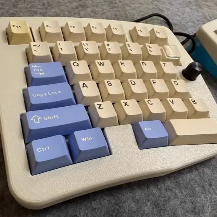 Balice80 Alice clavier fendu joint filaire ergonomie personnalisée échange à chaud clavier fendu Support Qmk flacon bricolage accessoires pour Pc de bureau