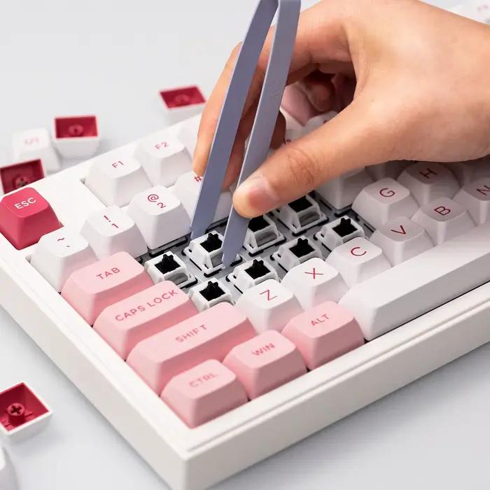 Akko extracteur de commutateur de capuchons de touches conception universelle en forme de U pour claviers mécaniques