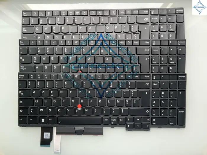 Nouveau clavier FR SP LA BR français brésil espagnol Latin rétro-éclairé pour Lenovo ThinkPad L15 L15 Gen 2 L15 GEN 1 P15V T15P L15NBL-1058P