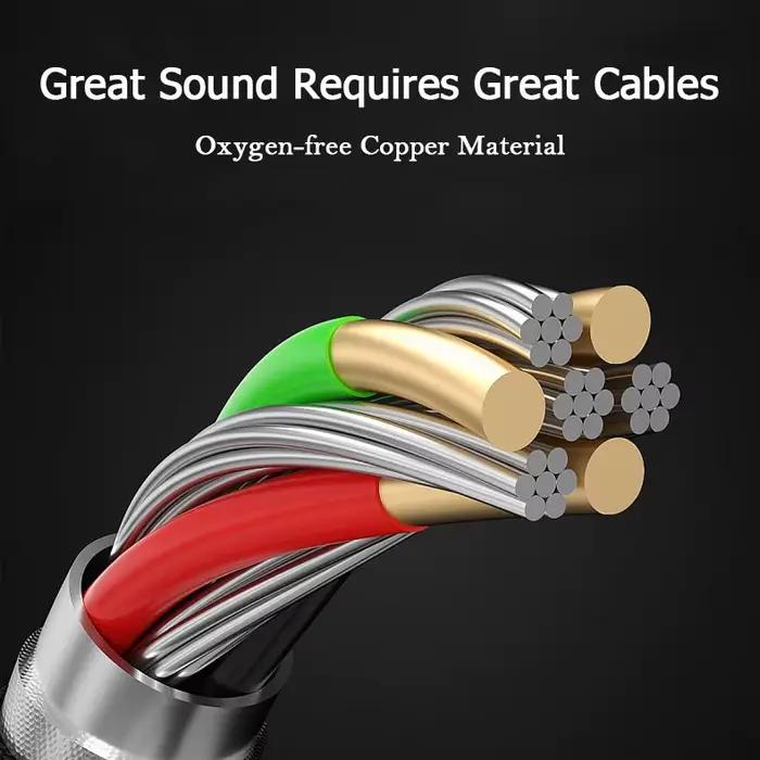Écouteurs intra-auriculaires filaires avec Microphone