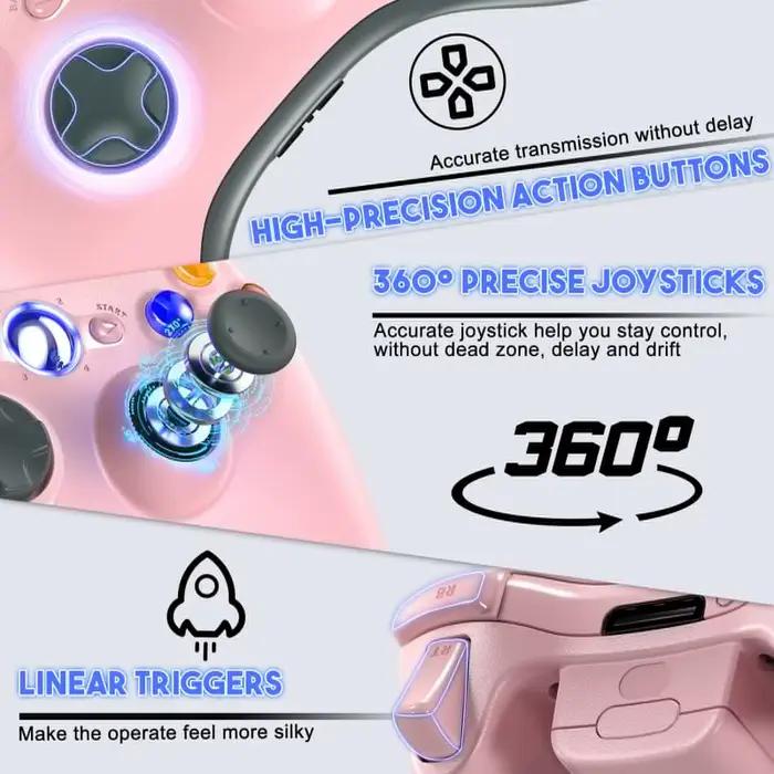 Contrôleur de jeu pour Xbox 360/Slim/Lite PC/IOS/Android
