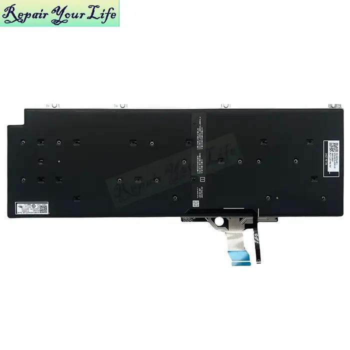 Clavier rétroéclairé allemand français pour Dell Pro 16 PC 16255 PC16250 Plus PB PB16250 France AZERTY