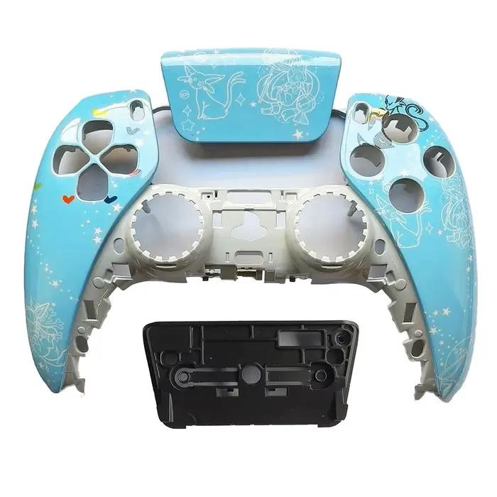 Kit de coque en édition limitée pour manette PS5 plaque frontale pavé tactile bande garniture ABS PC protection personnalisation joueur occaions spéciales