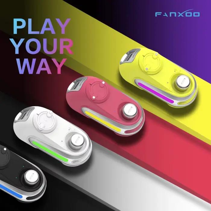 Fanxoo g-power souris station de chargement sans fil pour Logitech G502 G502X Plus GPW G903 avec bouton de contrôle de volume d'ordinateur lumière rvb