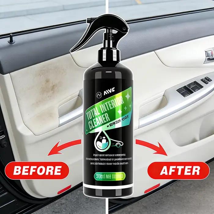 Spray nettoyant pour tissus intérieurs de voiture, puissant détachant pour sièges auto, tapis, revêtements de toit et sellerie
