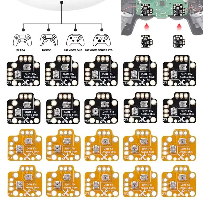 Carte de réparation de dérive de joystick universel pour manette de jeu