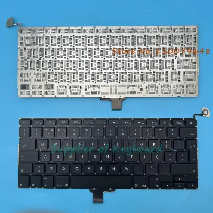 Clavier russe/portugais/français/hongrois/tchèque pour Apple Macbook Pro 13 "13.3'' A1278 Unibody MC700 MC724 MD313 2009-2013